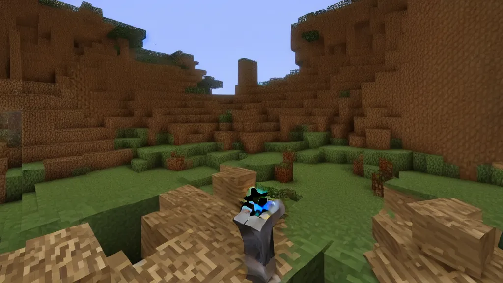 Prompt: screencaps of minecraft movie by david lynch