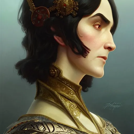 Prompt: Lord Farquaad, fantasy, intricate, elegant, highly detailed, digital painting, artstation, concept art, matte, sharp focus, illustration, art by Artgerm and Greg Rutkowski and Alphonse Mucha