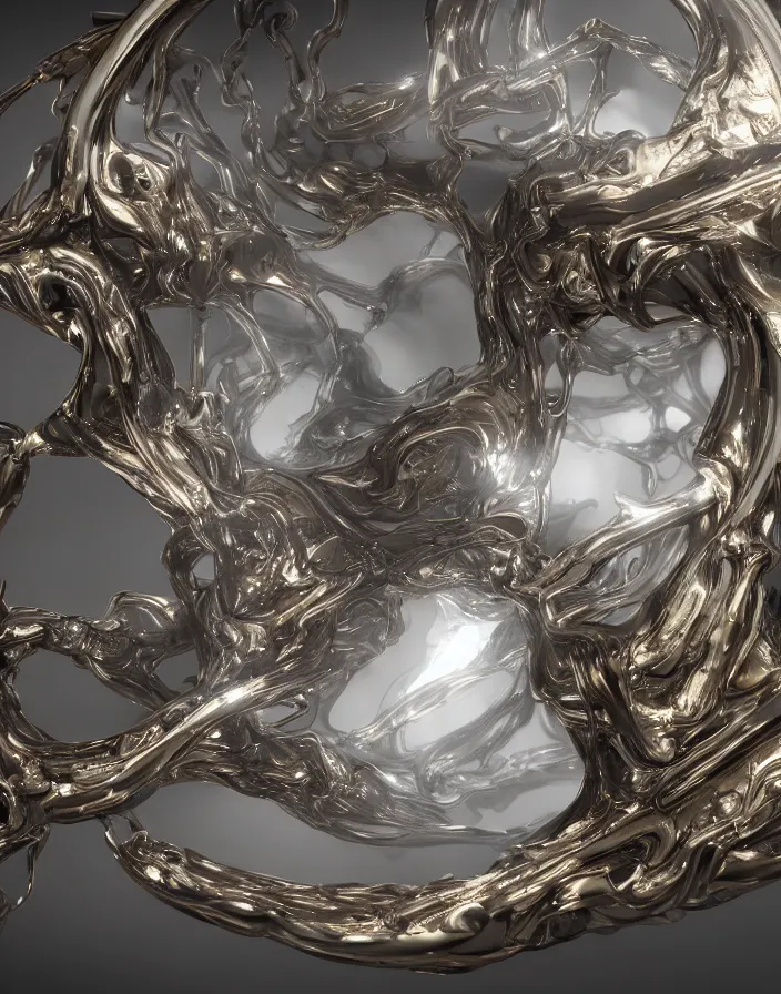 Image similar to surreal liquid metal frame, ultra rendered extreme realism and detail, 8 k, highly detailed, realistic, pbr, unreal engine 5, cinematic, epic lighting, cryengine, octane render