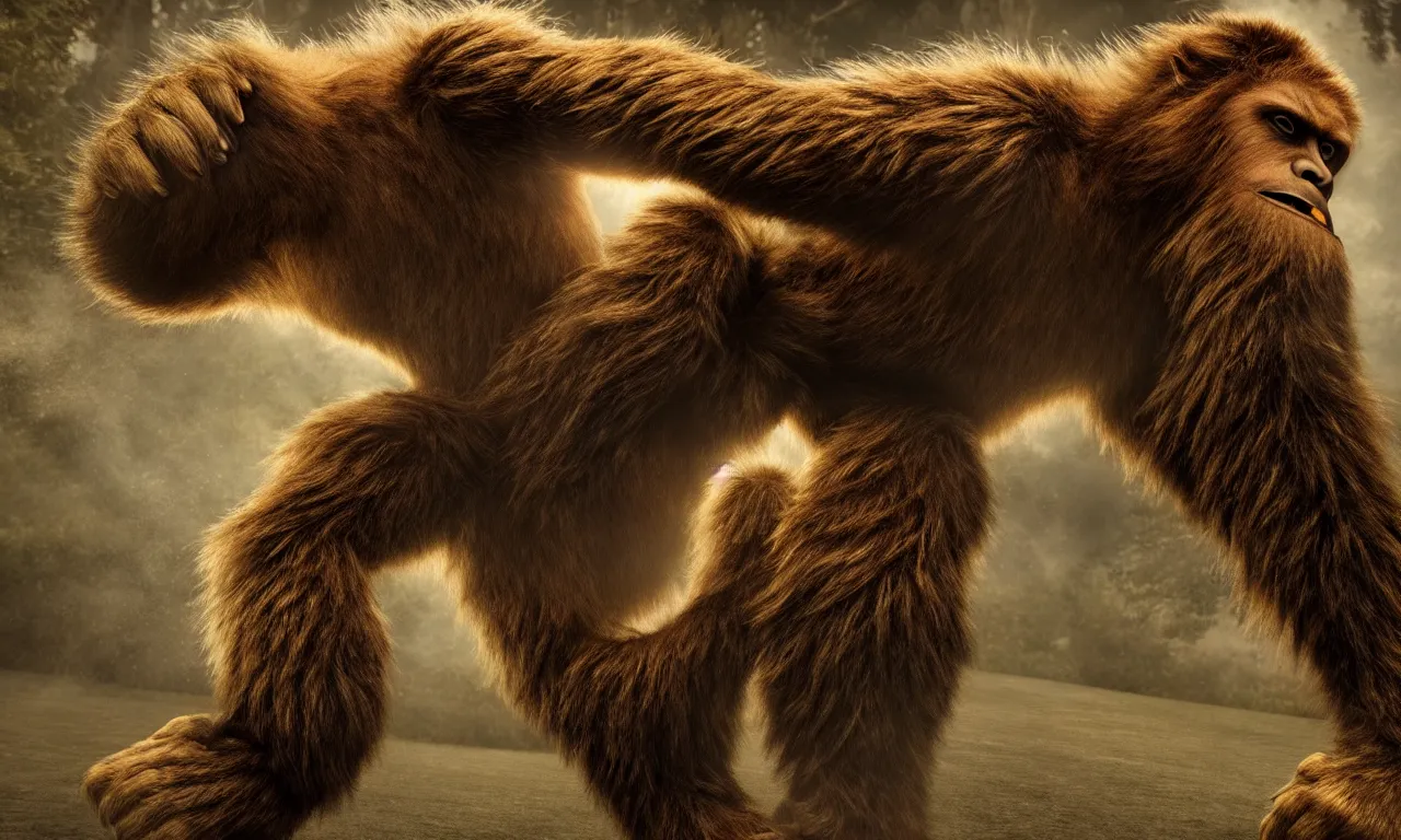 Prompt: sasquatch breakdancing. photorealistic. intricate details. 3 5 mm photograph. dramatic lighting. action shot. absolute focus. masterpiece.