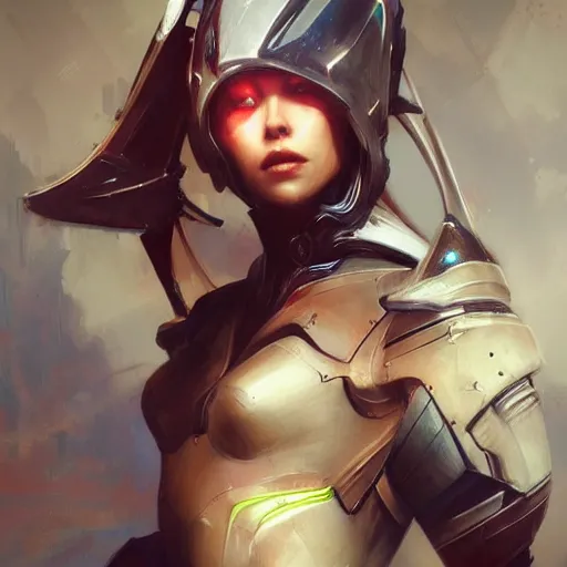 Image similar to beautiful woman, painting by alphonse murac, greg ruthowski, ruan jia, warframe fanartz detailed and high quality, artstation, warframe