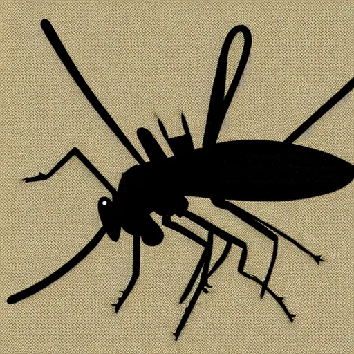 Image similar to digital art of a mosquito high quality trending on art station