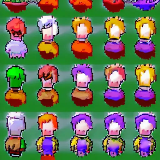 Image similar to sprite sheet