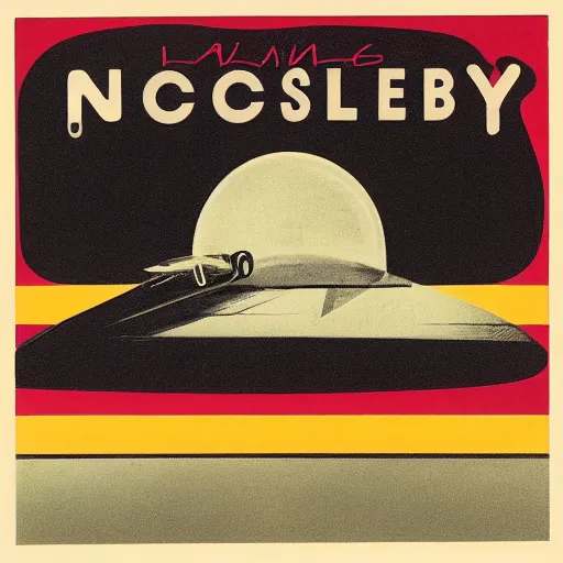 Image similar to 1960s concept album cover for an intended album by Nicholas Lansbury