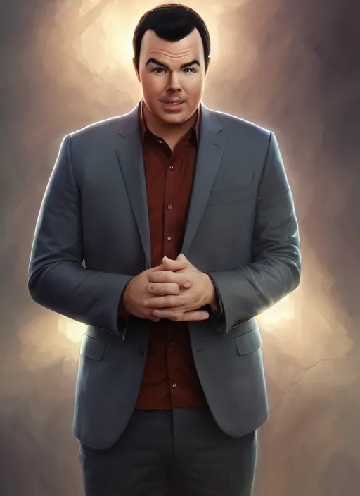 Image similar to high angle photo of seth macfarlane in the style of stefan kostic, realistic, sharp focus, 8 k high definition, insanely detailed, intricate, elegant, art by stanley lau and artgerm