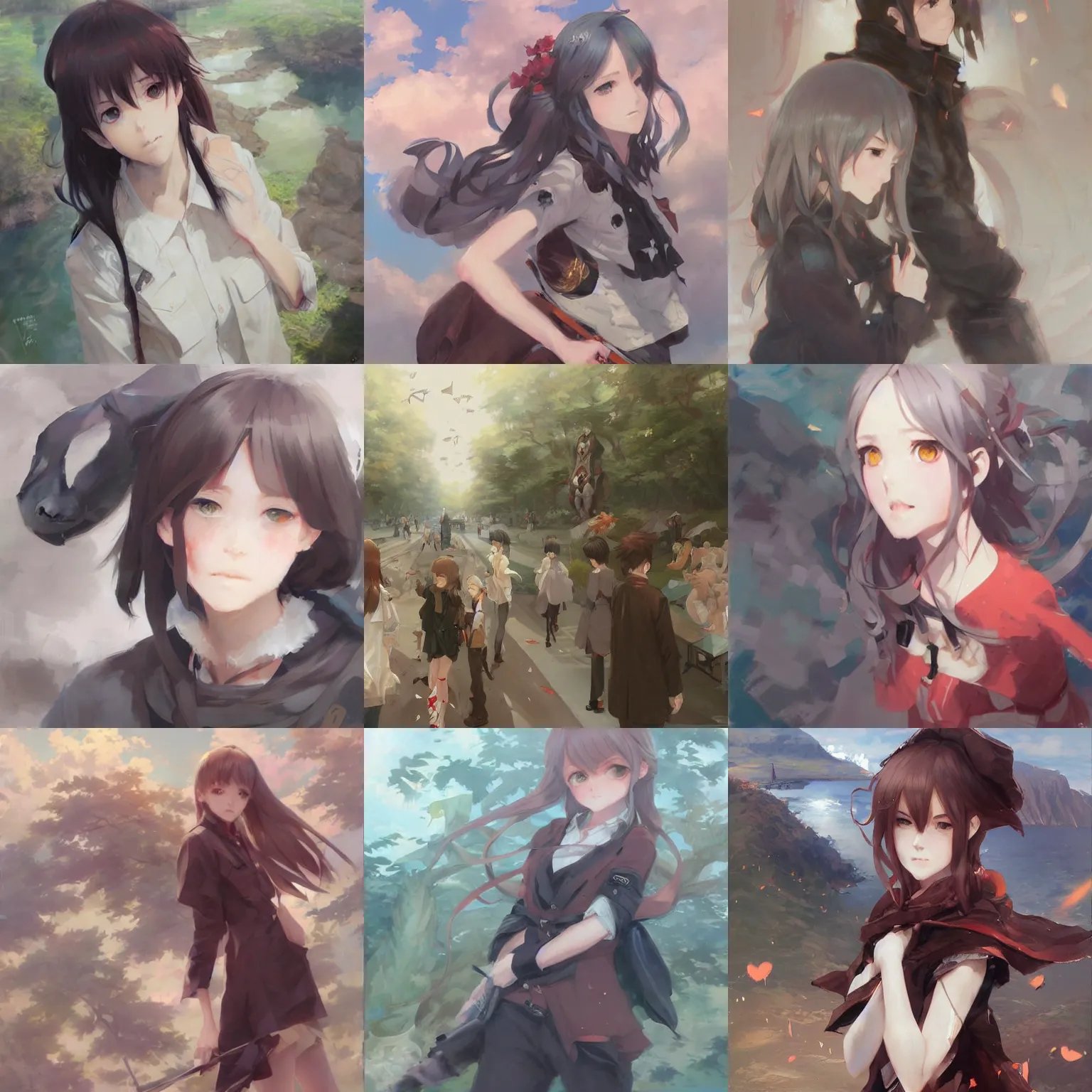 Image similar to artwork by krenz cushart