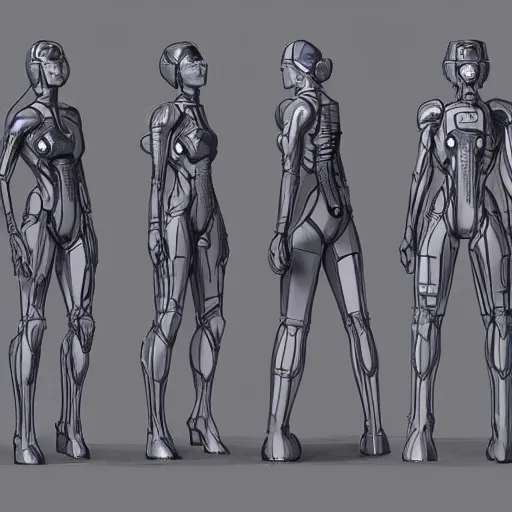 Image similar to stylized proportions, human character, large shoulders, long legs, the expanse tv series, trending on artstation