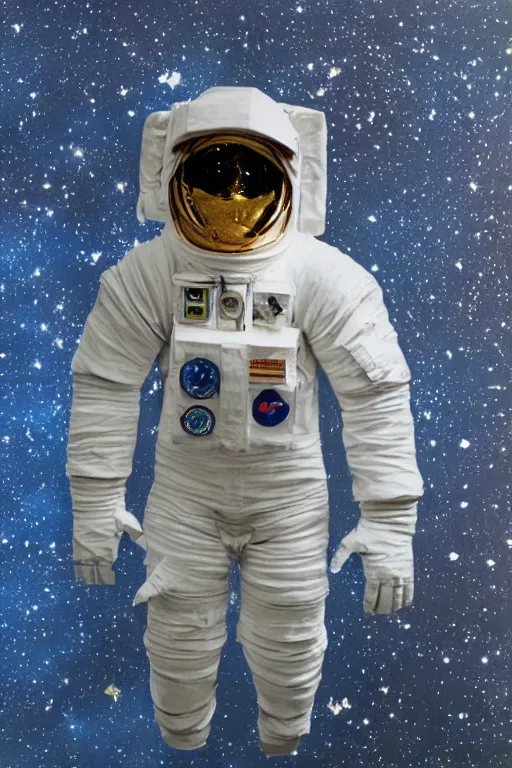 Image similar to origami astronaut