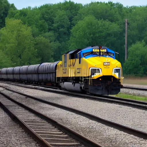 Image similar to csx locomotive flying