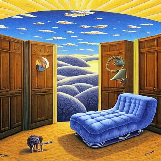 Image similar to a couch by rob gonsalves