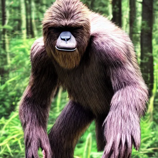 Prompt: hyperrealistic photo of bigfoot