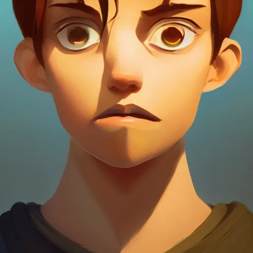 Image similar to face icon stylized minimalist pax, loftis, cory behance hd by jesper ejsing, by rhads, makoto shinkai and lois van baarle, ilya kuvshinov, rossdraws global illumination