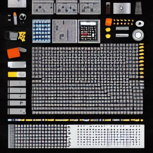 Prompt: Knolling of a program written in C++