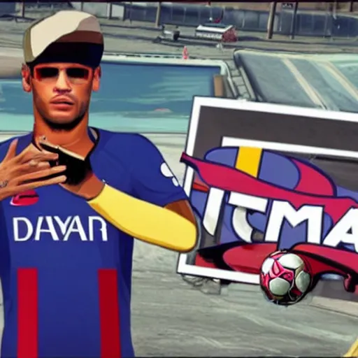 Image similar to neymar in gta v