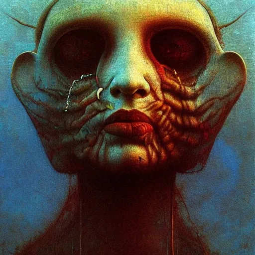 Prompt: high quality high detail painting by beksinski, hd, gof of wisdom