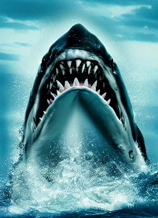 Image similar to Jaws (1974) poster, Marvel Cinematic universe