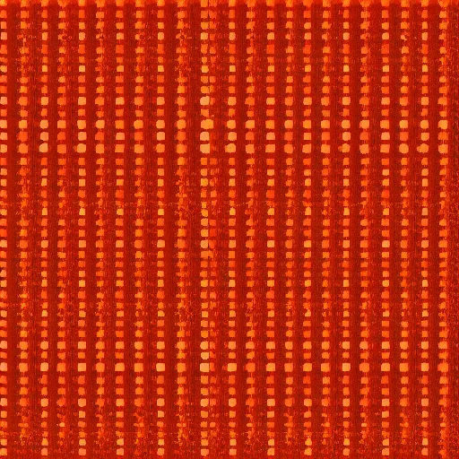 Prompt: simple background pattern, orange with white dots