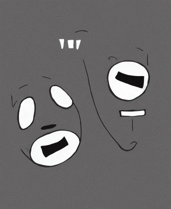 Prompt: two cartoon character faces by gavin mccarthy