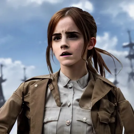 Emma Watson Screenshot From Attack On Titan 進撃の巨人 