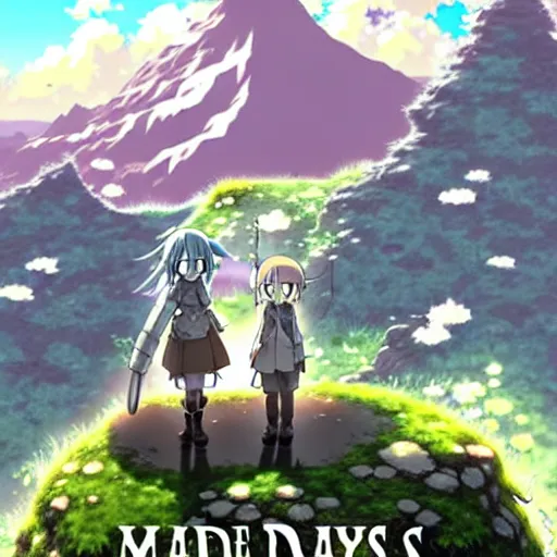 Image similar to Made In Abyss Landscape Anime Cover Art