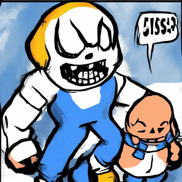 Image similar to sans undertale