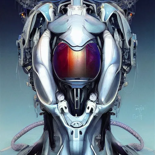 Image similar to hyperrealistic portrait, full body portrait, full shot of a venus squid monster astronaut defined facial features, intricate abstract. cyberpunk, symmetrical facial features. By Ruan Jia and Artgerm and Range Murata and WLOP and Ross Tran and William-Adolphe Bouguereau and Beeple. Key Art. Fantasy Illustration. award winning, Artstation, intricate details, realistic, Hyperdetailed, 8k resolution.