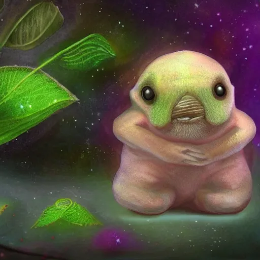 Prompt: dreamy realistic fairy tardigrade