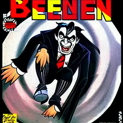 Image similar to mr bean as lobo. dc comics coverart, comicbook, comic panel