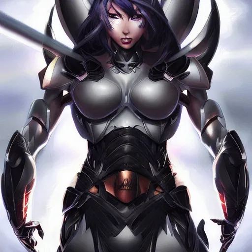 Prompt: The successful warrior is the average man, with laser-like focus, artwork by artgerm, anime, manga