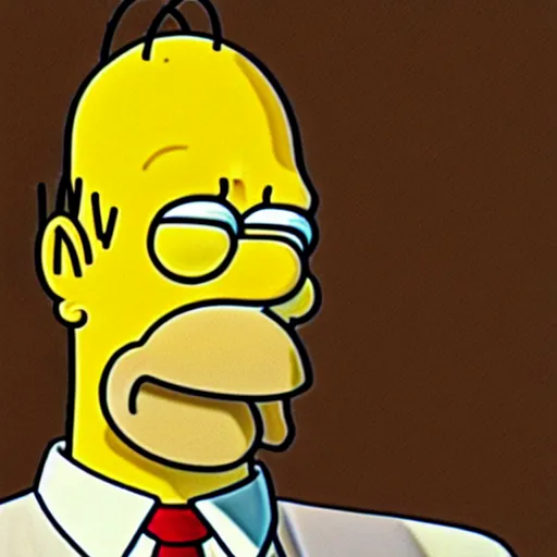 Prompt: homer simpson, realistic style