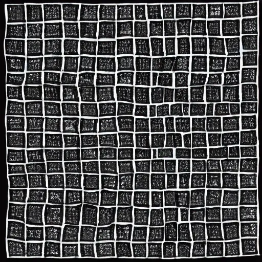 Image similar to black squares on corners only