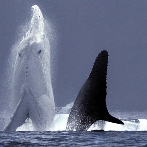 Image similar to vice president cheney and the white whale