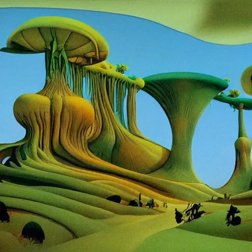 Image similar to rave part by roger dean