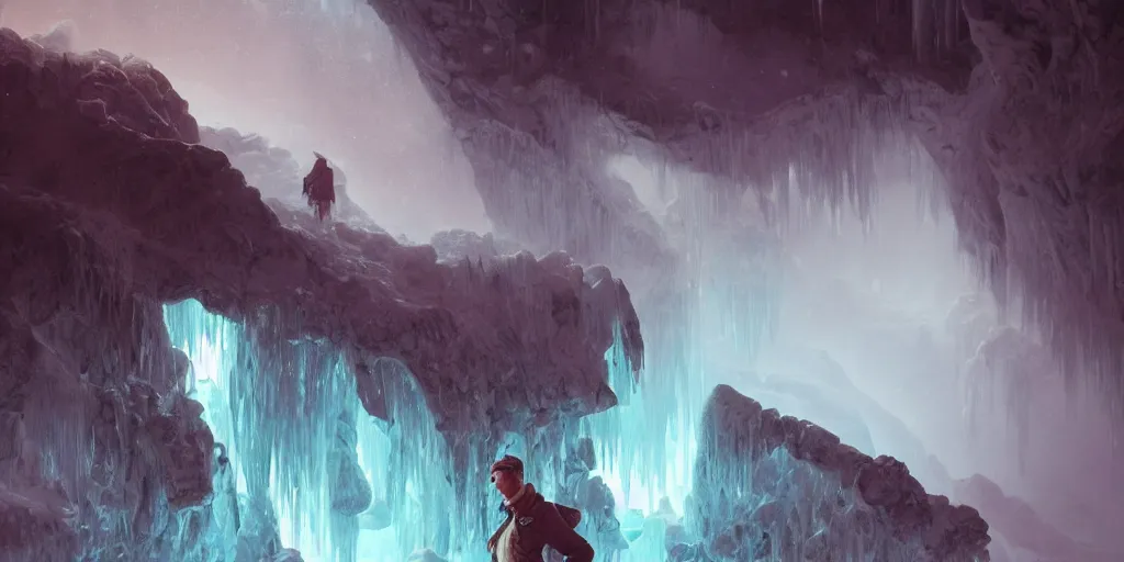 Prompt: a expressive portrait photograph the ice caps melting in dramatic lighting, depth of field background, artstation, by jim burns and greg rutkowski, a realism masterpiece, expressive color palette, james gilleard, bruegel, alphonse mucha, and yoshitaka amano