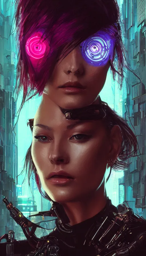 Prompt: cyberpunk, perfectly-centered-Portrait of the most beautiful woman on the planet, 80s fashion, high fashion, sweaty, high heels, insane, intricate, highly detailed, digital painting, artstation, concept art, smooth, sharp focus, illustration, Unreal Engine 5, 8K, art by artgerm and greg rutkowski and alphonse mucha