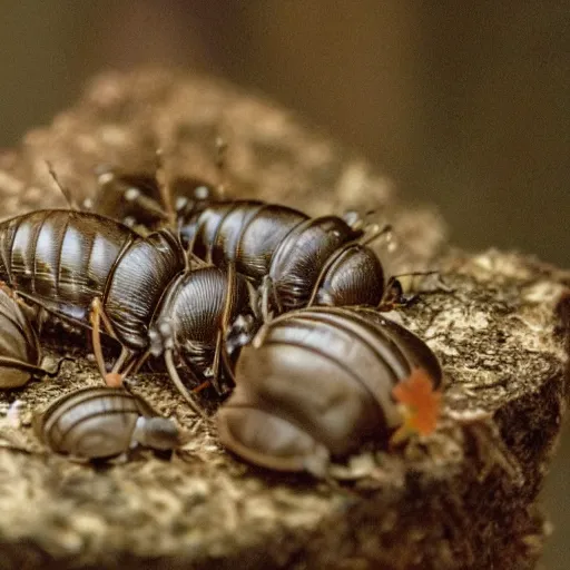 Prompt: woodlice getting married