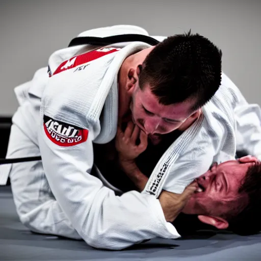 Prompt: bjj rnc choke