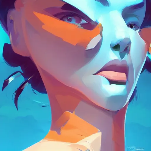 Image similar to face icon stylized minimalist 3 do interactive multiplayer, loftis, cory behance hd by jesper ejsing, by rhads, makoto shinkai and lois van baarle, ilya kuvshinov, rossdraws global illumination