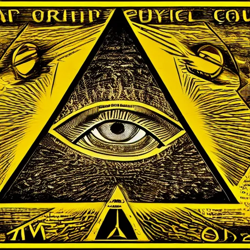 Image similar to it's all a conspiracy. goverment controlled by illuminati. pyramids and the all seeing eye. beautiful detailed. 4 k h 8 0 0