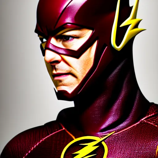 Image similar to adam scott as the flash, photo, detailed, 4 k