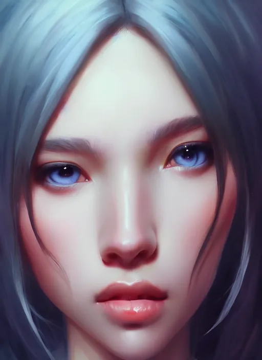 Prompt: beautiful portrait, beautiful girl, tranding by artstation, by chen wang, character artist, 8 1 5