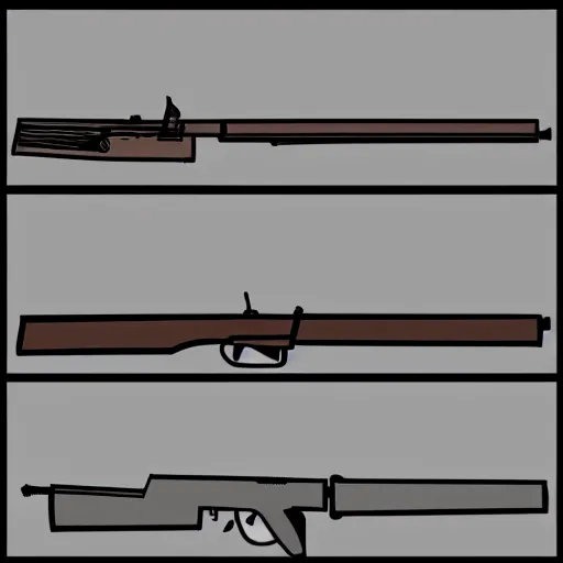 Prompt: all weapons that exist