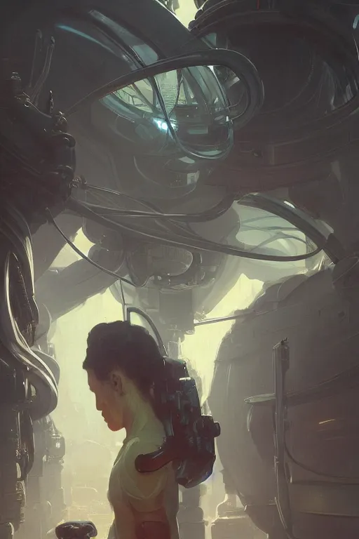 Image similar to pill with alien tech inside of it, highly detailed, 8k, rim lighting, digital painting, artstation , concept art, sharp focus, illustration, art by greg rutkowski and alphonse mucha