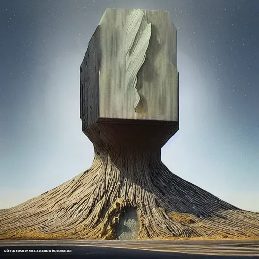 Prompt: art by bill mayers, beeple, concept art, surrealist, end of time