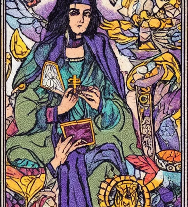 Image similar to tarot godness