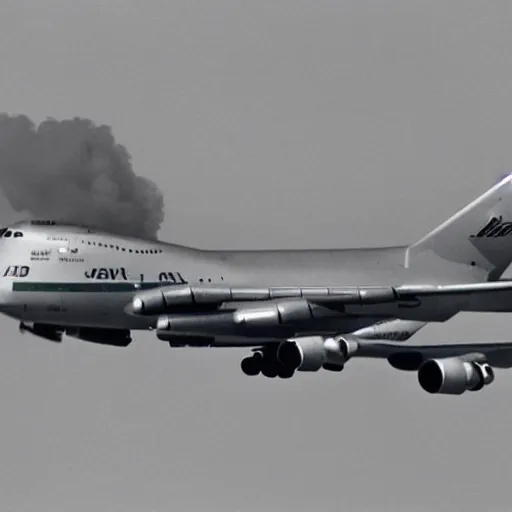 Image similar to boeing 7 4 7 firing air to air missile