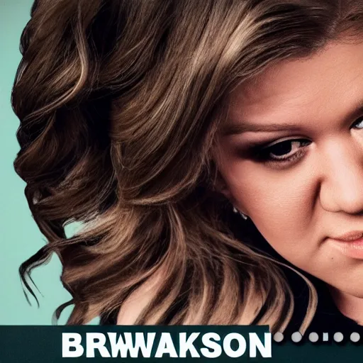 Image similar to young Kelly Clarkson's Breakaway album cover 3D render in the style of GTA V, 4k