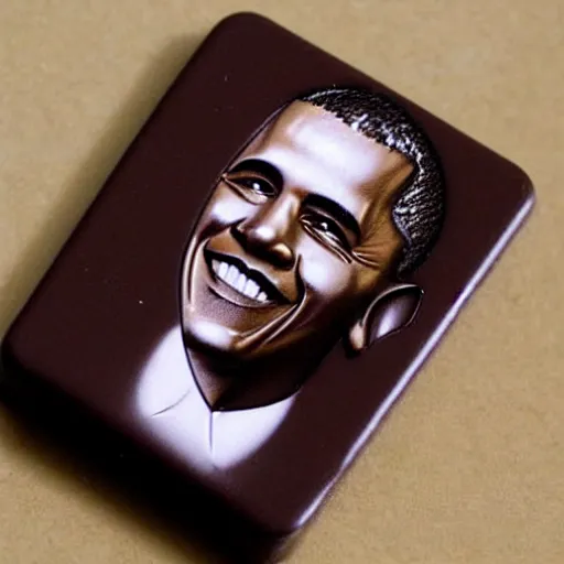 Image similar to dark chocolate relief of barak obama