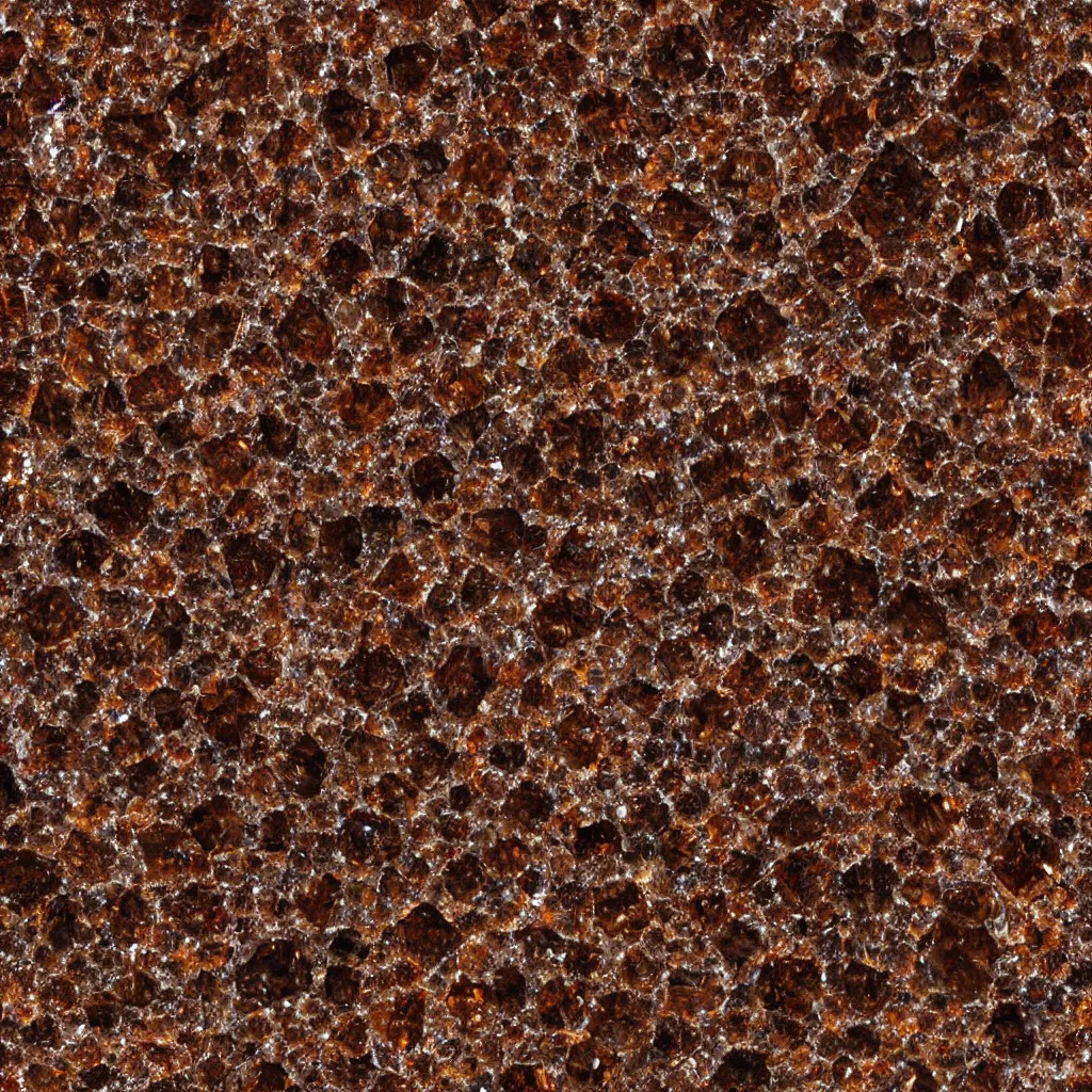 Prompt: brown crystal texture, 8 k, photorealistic, ultra realistic, hyperrealistic