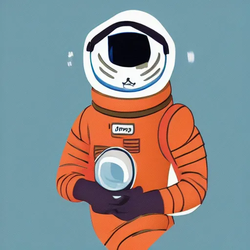 Image similar to cat astronaut